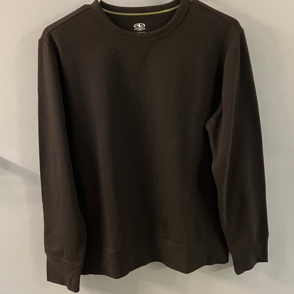 Athletic Works Women's Black Longsleeve Sweatshirt Large